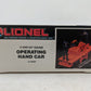 Lionel 6-18401 O Gauge Operating Workmen Hand Car EX/Box