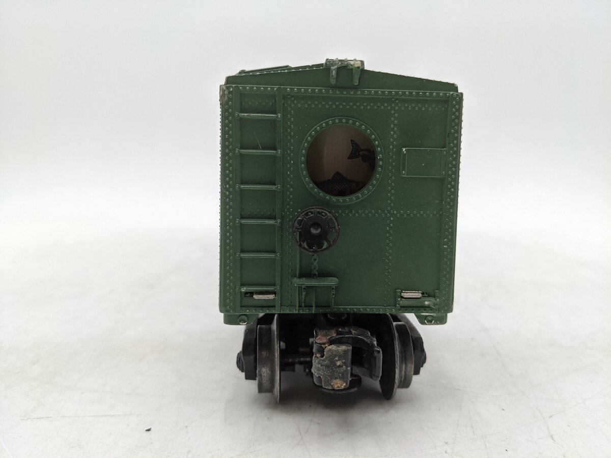 Lionel 3435 Vintage O Operating Traveling Aquarium Car VG