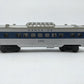 Lionel 2412 Vintage O Santa Fe Illuminated Blue Stripe Vista Dome Car VG