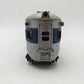 Lionel 2416 Vintage O Santa Fe Illuminated Blue Stripe Observation Car VG