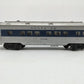 Lionel 2416 Vintage O Santa Fe Illuminated Blue Stripe Observation Car VG