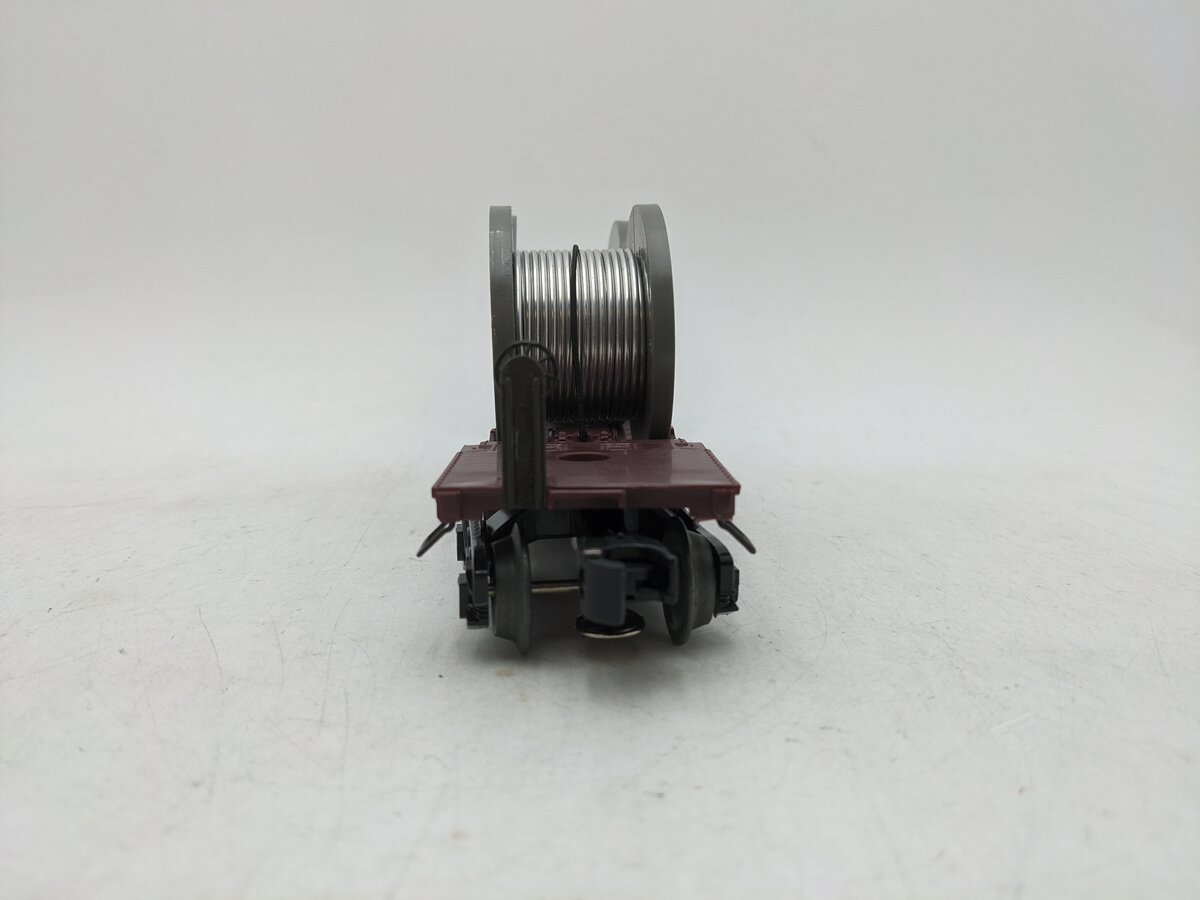 Lionel 6-16318 O Gauge Lionel Lines Depressed Flatcar with Cable Reels EX/Box