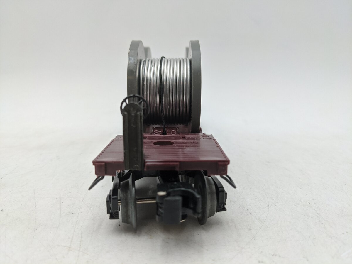 Lionel 6-16318 O Gauge Lionel Lines Depressed Flatcar with Cable Reels EX/Box