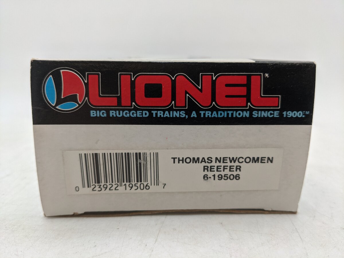Lionel 6-19506 O Gauge Thomas Newcomen Famous Inventors Reefer EX/Box