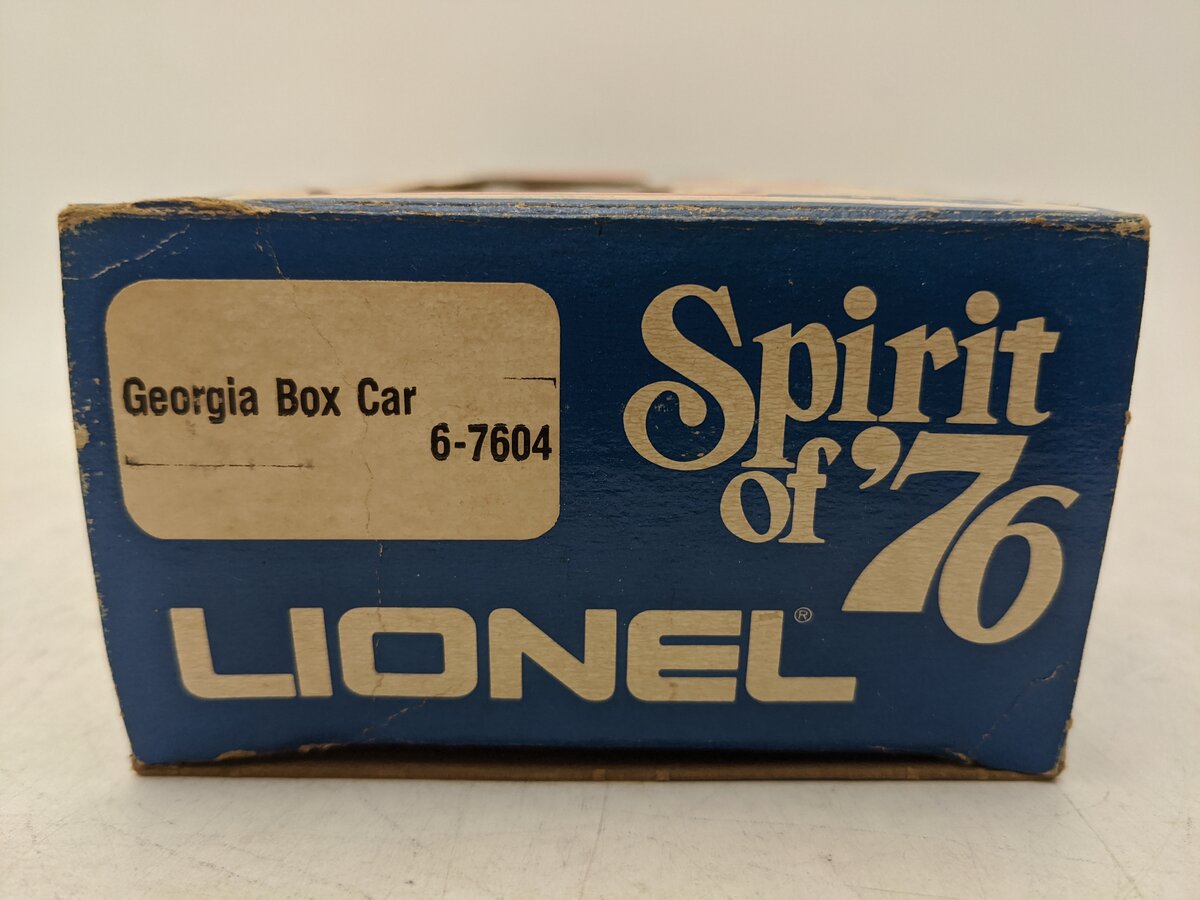 Lionel 6-7604 O Gauge State of Georgia Boxcar #7604 EX/Box
