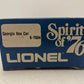 Lionel 6-7604 O Gauge State of Georgia Boxcar #7604 EX/Box