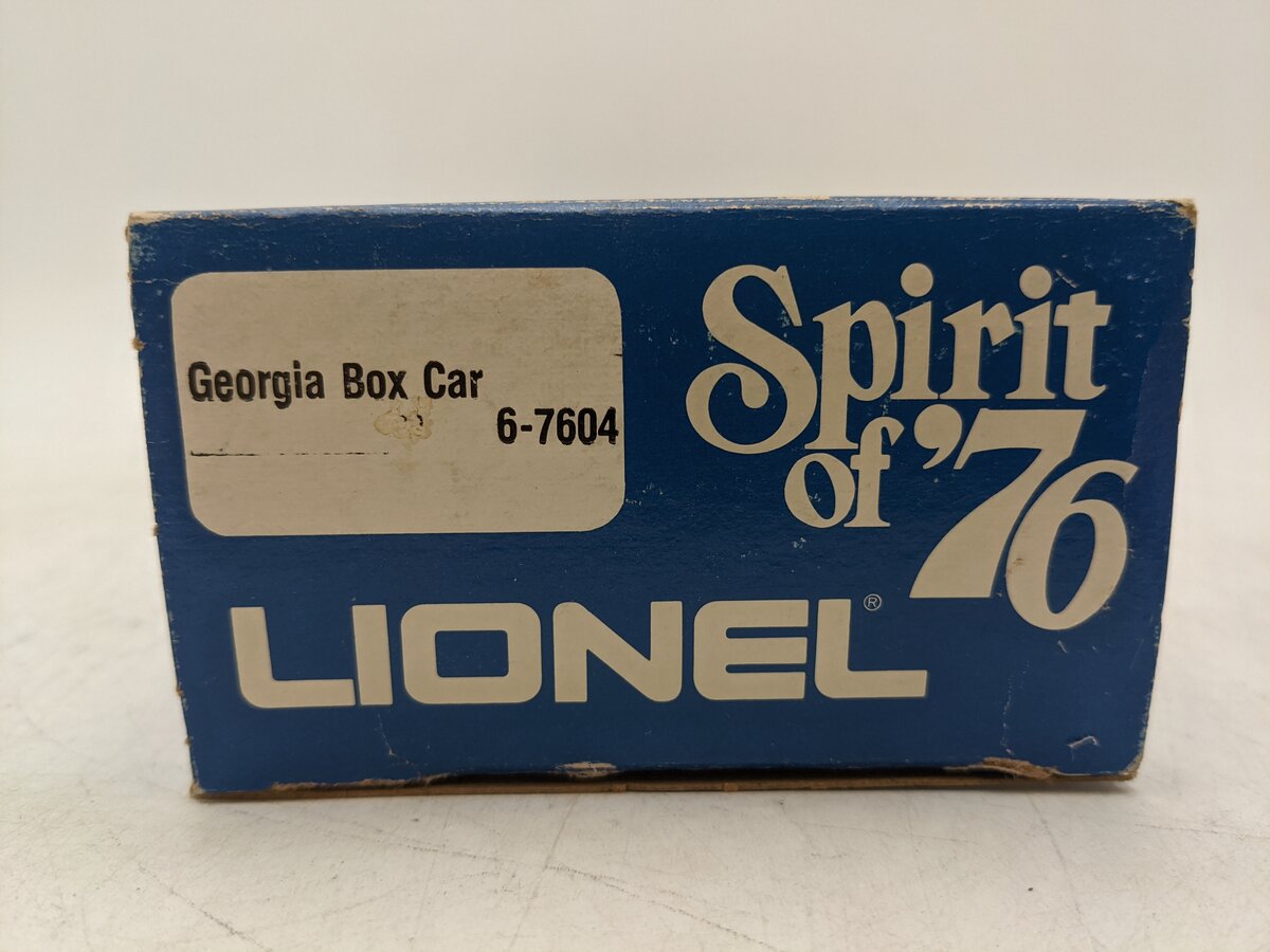 Lionel 6-7604 O Gauge State of Georgia Boxcar #7604 EX/Box