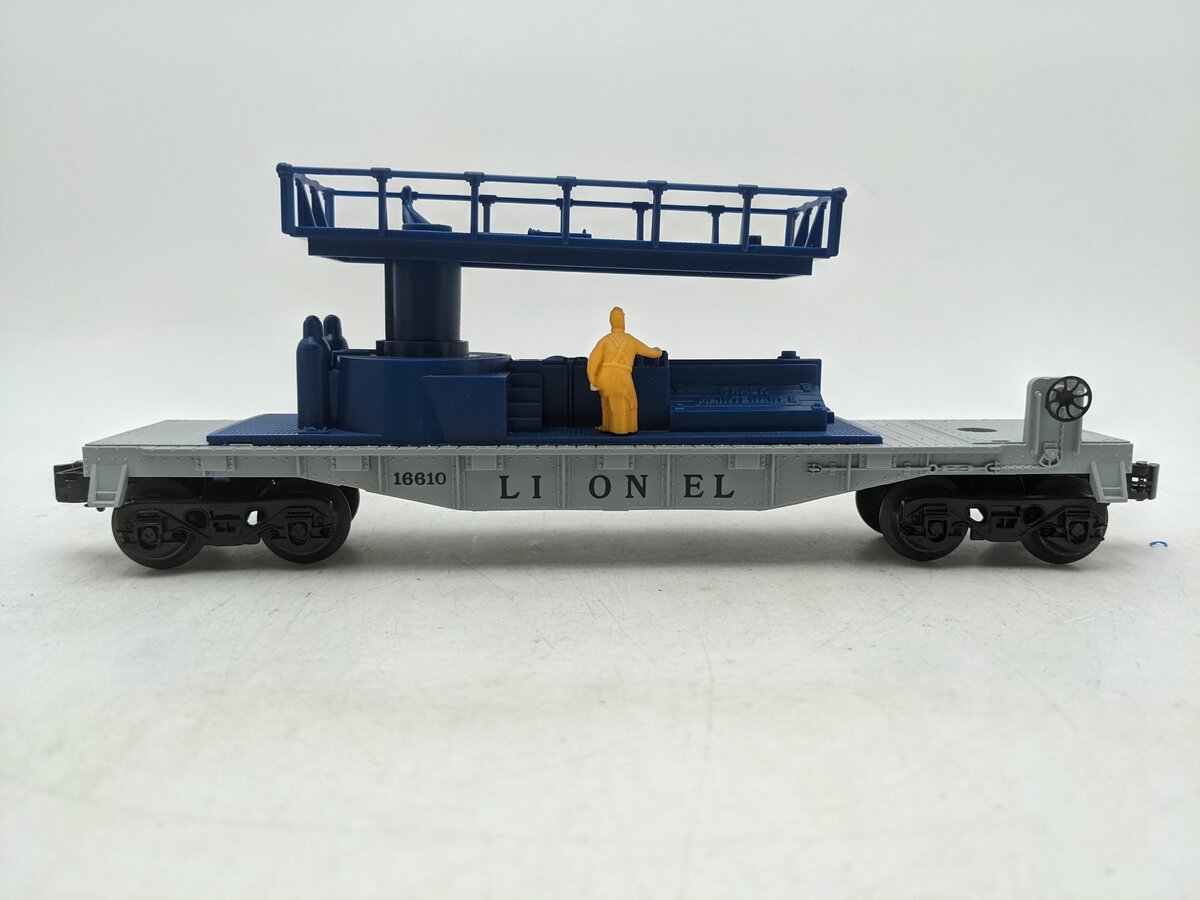 Lionel 6-16610 O Gauge Track Maintenance Car #16610 EX/Box