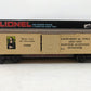 Lionel 6-19508 O Gauge Leonardo Da Vinci Reefer Car EX/Box