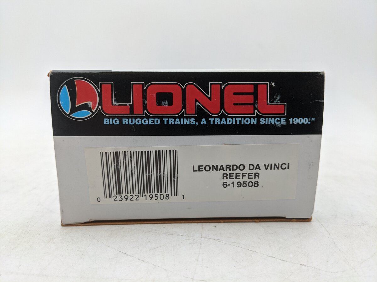 Lionel 6-19508 O Gauge Leonardo Da Vinci Reefer Car EX/Box