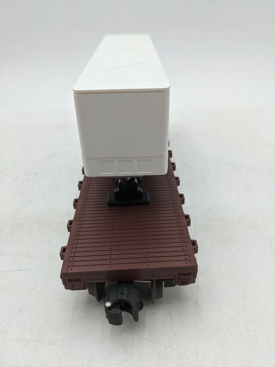 Lionel 6-17887 O Gauge LCCA Conrail Flatcar w/ Armstrong Trailer #17887 VG/Box