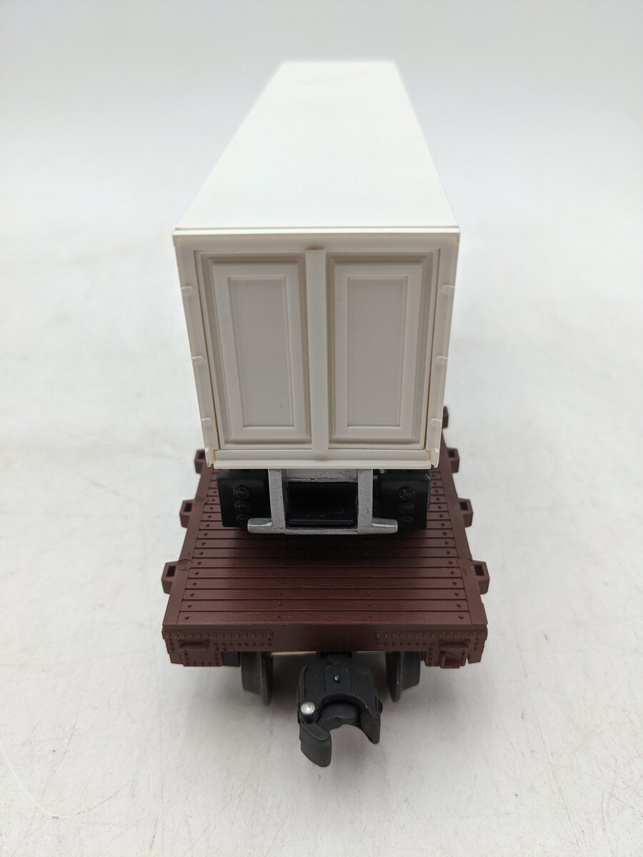 Lionel 6-17887 O Gauge LCCA Conrail Flatcar w/ Armstrong Trailer #17887 VG/Box