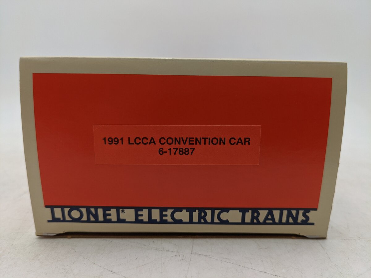 Lionel 6-17887 O Gauge LCCA Conrail Flatcar w/ Armstrong Trailer #17887 VG/Box