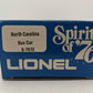 Lionel 6-7612 O Gauge State of North Carolina Boxcar #7612 VG/Box
