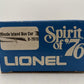 Lionel 6-7613 O Gauge Spirit of 76 State of Rhode Island Boxcar #7613 EX/Box
