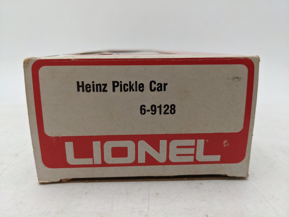 Lionel 6-9128 O Gauge Heinz Pickle Vat Car #9128 EX/Box