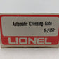 Lionel 6-2152 O Automatic Crossing Gate EX/Box