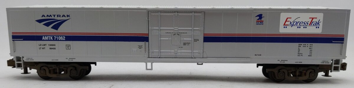 MTH 20-93126 Amtrak Mail Box Car #71062/Box