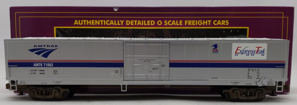 MTH 20-93126 Amtrak Mail Box Car #71062/Box