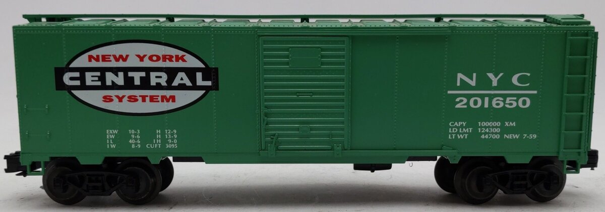 Crown Model Products O Gauge  B-108 NYC Boxcar # 201650 VG/Box
