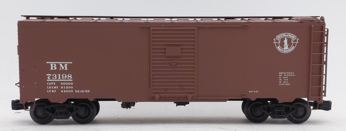 InterMountain OBBM3198 O Boston & Maine 1937 A.A.R. Box Car #73198 EX/Box