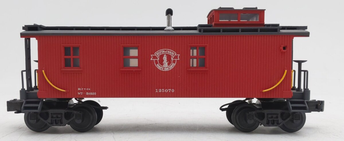 MTH 30-7706 O Gauge Custom B&M Semi-Scale Illuminated Caboose #125070/Box