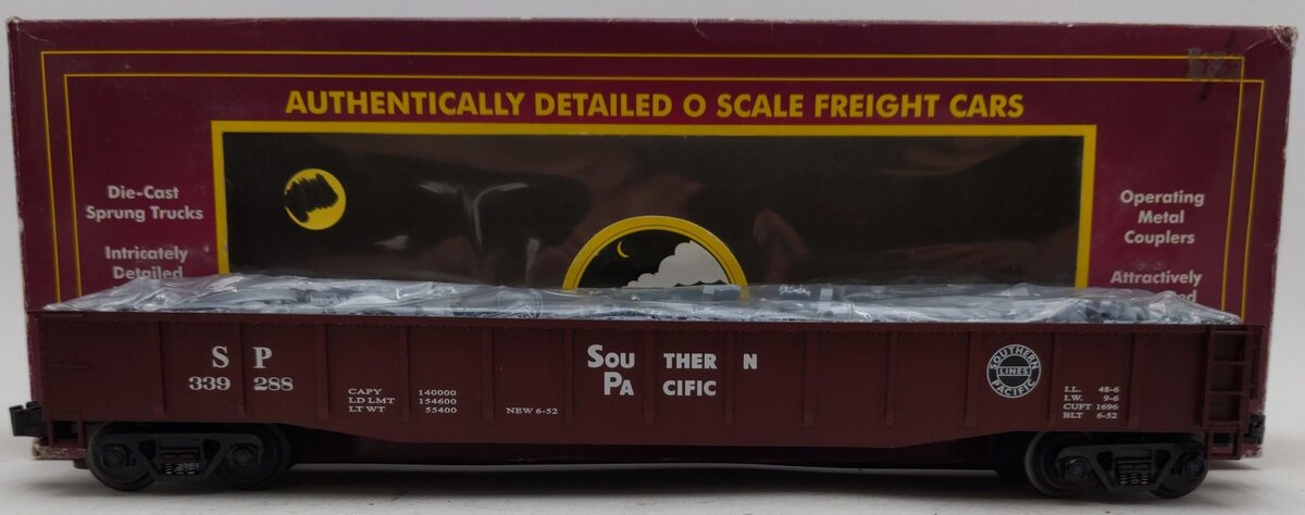 MTH 20-98003 O Gauge Southern Pacific Gondola with Junk Load #339288 EX/Box