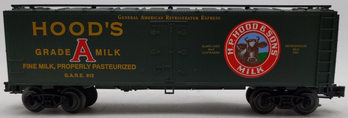 Crown R-8002 Hood's Milk Fridge Car #812 - 3 Rail VG/Box