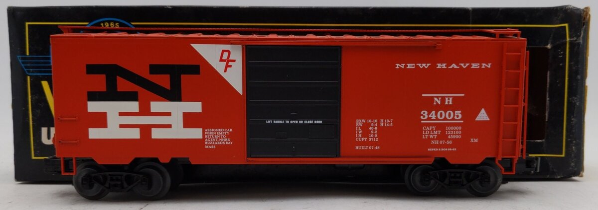 Weaver O Gauge New Haven Box Car #34005 EX/Box