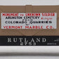 K-Line K691-4161 O Gauge Rutland Flatcar w/Unknown Soldier Monument Load #2753 EX/Box