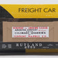 K-Line K691-4161 O Gauge Rutland Flatcar w/Unknown Soldier Monument Load #2753 EX/Box