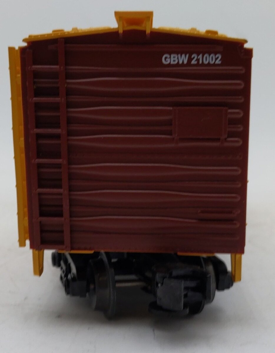 MTH 20-94006 O Gauge Green Bay & Western Route Reefer Car #21002 EX/Box