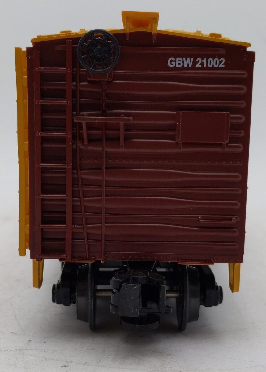 MTH 20-94006 O Gauge Green Bay & Western Route Reefer Car #21002 EX/Box