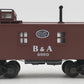 Lionel 6-6920 O Gauge Boston & Albany Woodside Illuminated Caboose #6920 EX