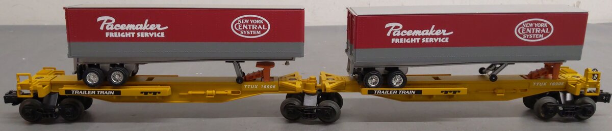 Lionel 6-16904 O Gauge New York Central T.T.U.X. Intermodal Cars VG/Box