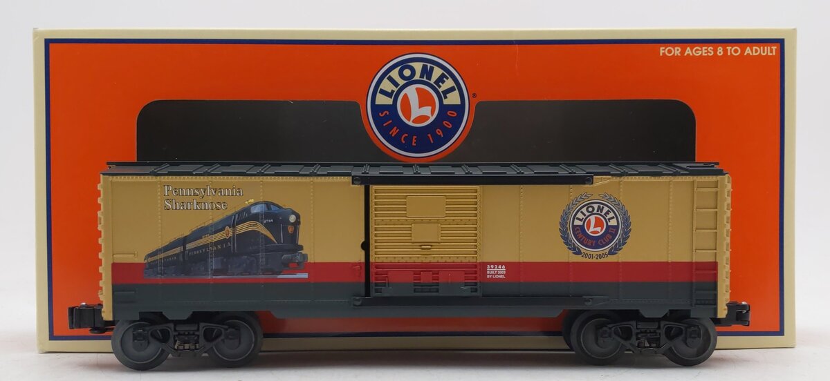Lionel 6-39246 O PRR Century Club ll Sharknose Boxcar LN/Box
