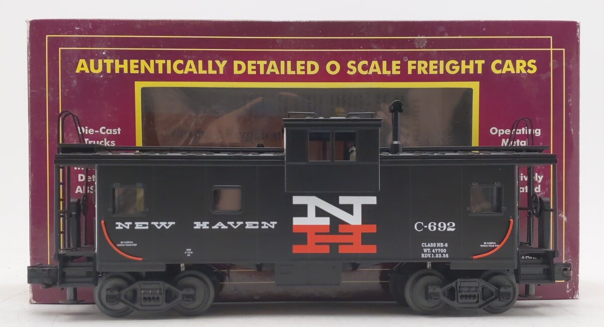 MTH 20-91036 O Gauge New Haven Extended Vision Caboose #C-692 LN/Box