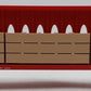 Lionel 6-16381 O Gauge CSXT Center I-Beam Flatcar w/ Wood Load EX/Box