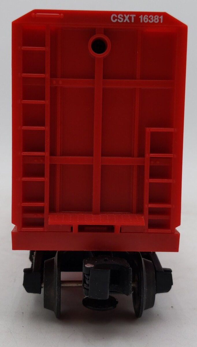Lionel 6-16381 O Gauge CSXT Center I-Beam Flatcar w/ Wood Load EX/Box