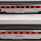 MTH 20-66085 O NH 70' Streamlined Sleeper/Diner Passenger Car Set (Set of 2) EX/Box