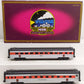 MTH 20-66085 O NH 70' Streamlined Sleeper/Diner Passenger Car Set (Set of 2) EX/Box