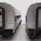 MTH 20-6656 O Amtrak Amfleet Phase IV Passenger Car Set (Set of 2) EX/Box