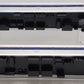 MTH 20-6656 O Amtrak Amfleet Phase IV Passenger Car Set (Set of 2) EX/Box