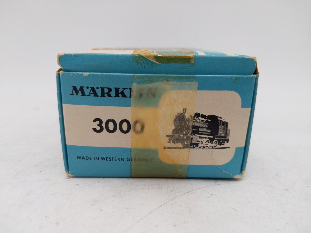 Marklin 3000 HO Scale DB Steam Locomotive #89006 EX/Box