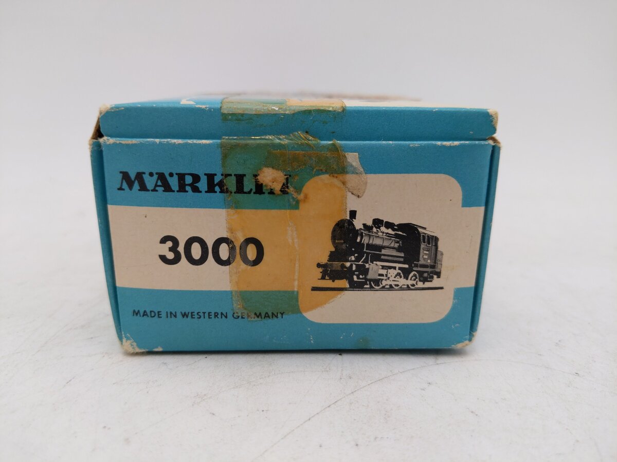 Marklin 3000 HO Scale DB Steam Locomotive #89006 EX/Box