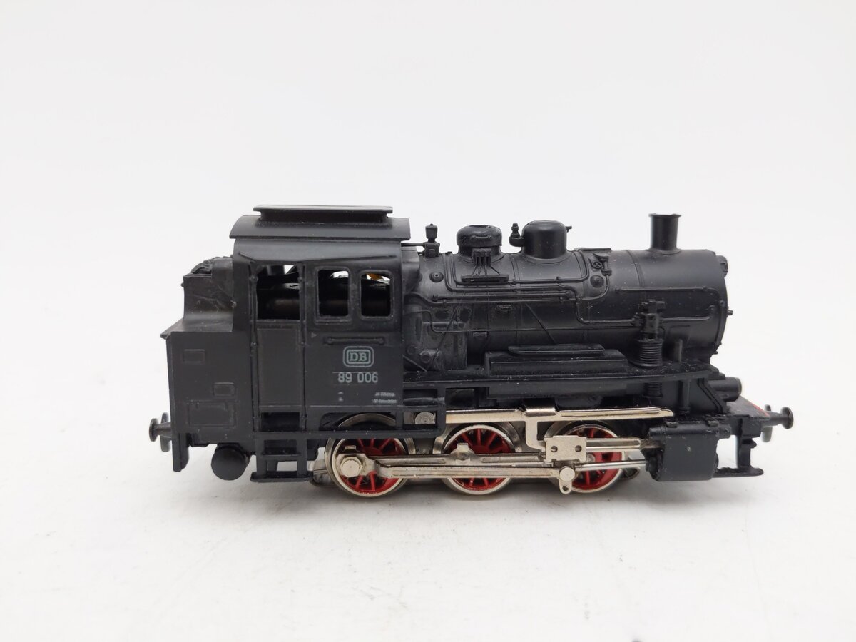 Marklin 3000 HO Scale DB Steam Locomotive #89006 EX/Box