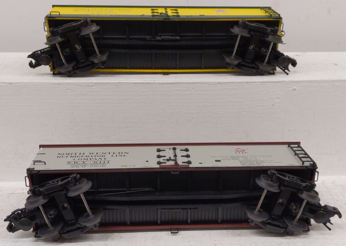 Atlas 6790-2 O Northwestern Refrigerator Car - 3-Rail (Pack of 2) EX/Box