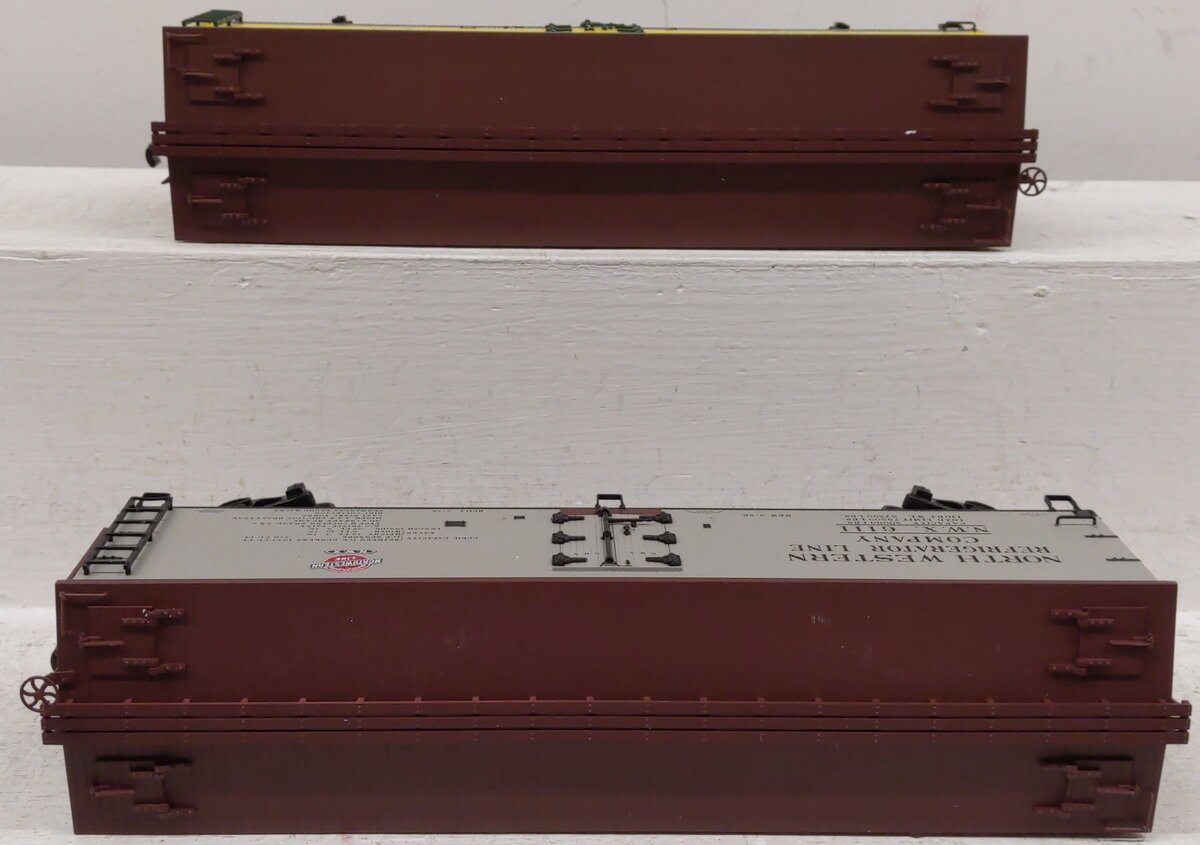 Atlas 6790-2 O Northwestern Refrigerator Car - 3-Rail (Pack of 2) EX/Box