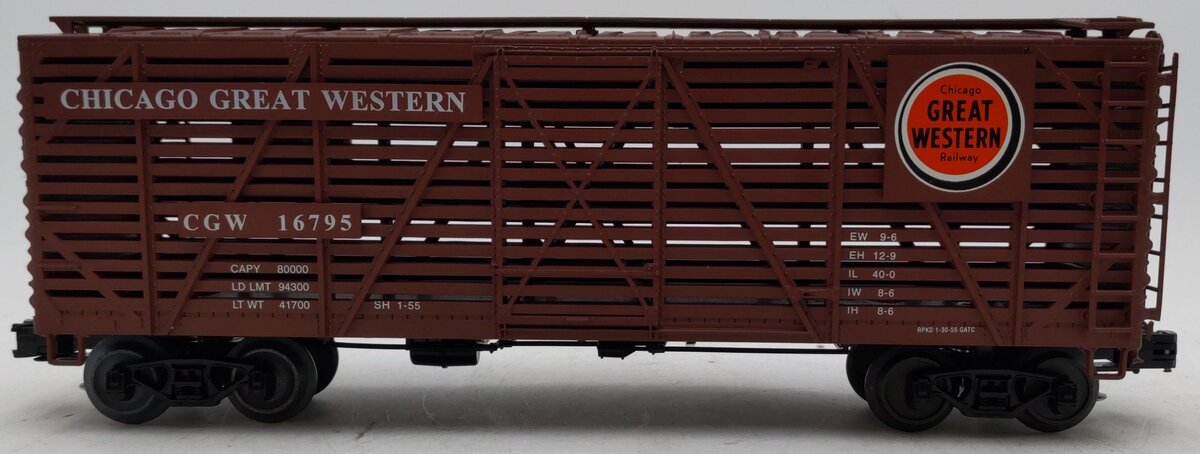 Petersen 16795 Chicago Great Western Stock Car EX/Box
