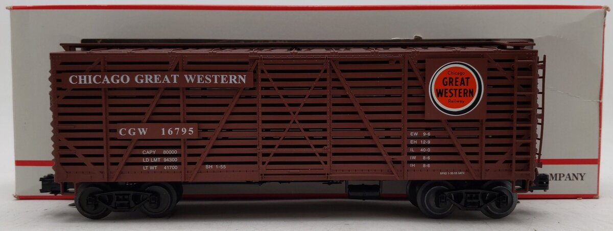 Petersen 16795 Chicago Great Western Stock Car EX/Box
